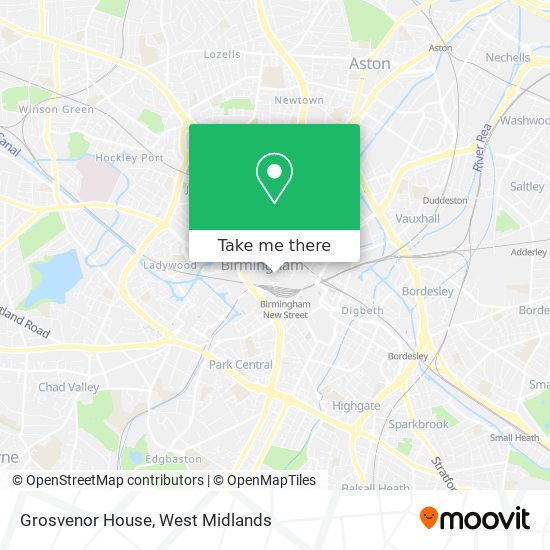 Grosvenor House map