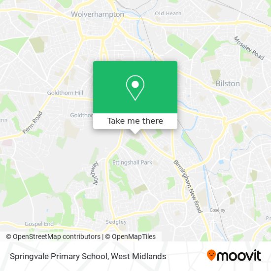 Springvale Primary School map