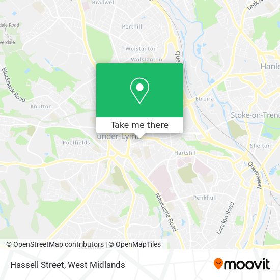 Hassell Street map