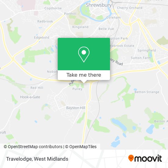 Travelodge map