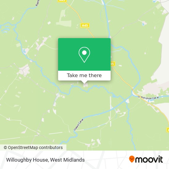 Willoughby House map