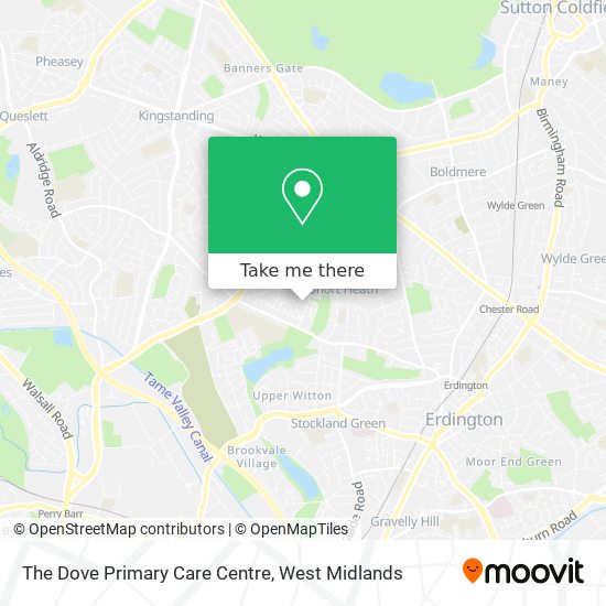 The Dove Primary Care Centre map