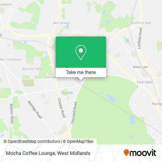 Mocha Coffee Lounge map