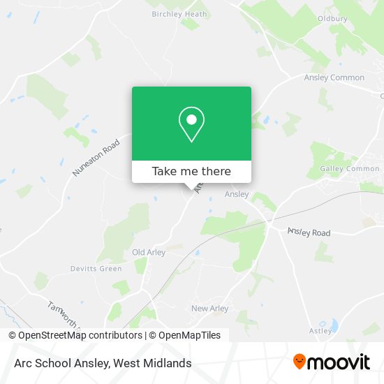 Arc School Ansley map