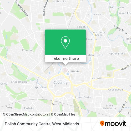 Polish Community Centre map