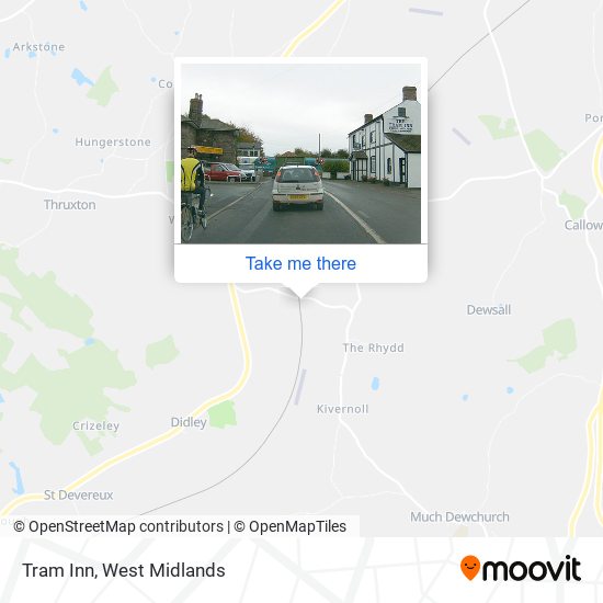 Tram Inn map