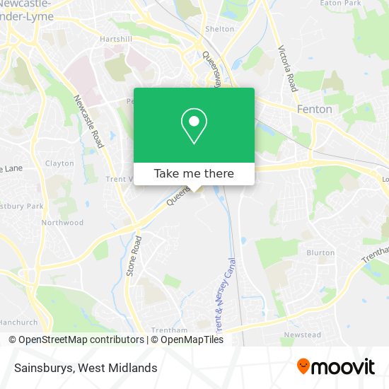 Sainsburys map
