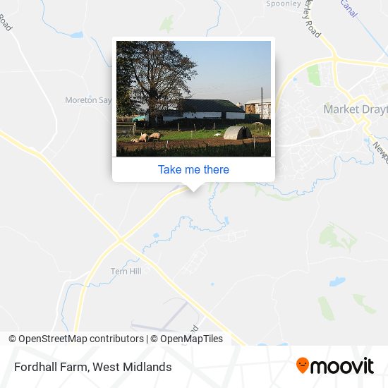 Fordhall Farm map