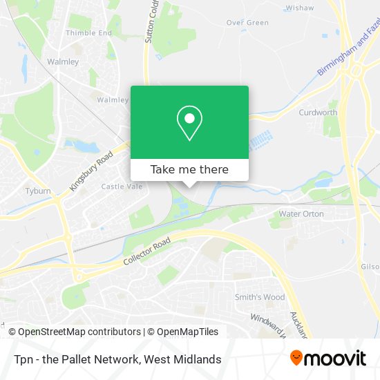 Tpn - the Pallet Network map