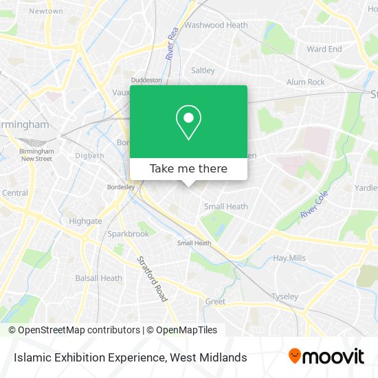 Islamic Exhibition Experience map