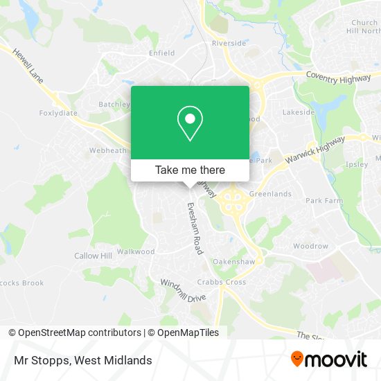 Mr Stopps map