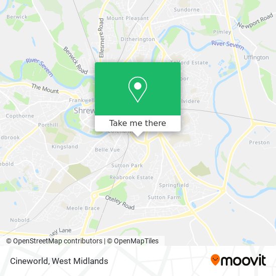 Cineworld map