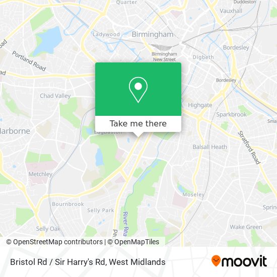 Bristol Rd / Sir Harry's Rd map