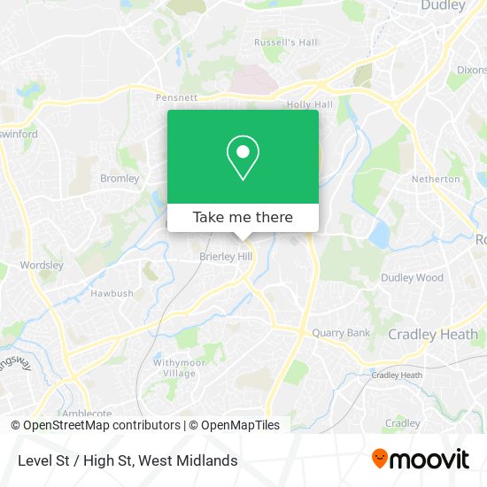 Level St / High St map