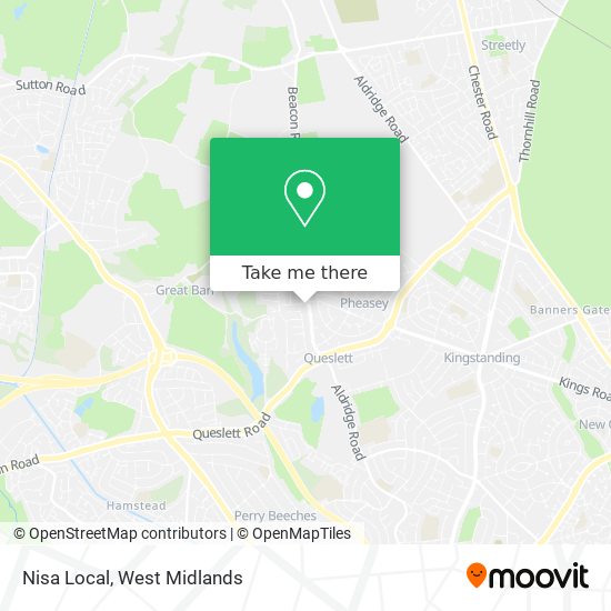 Nisa Local map