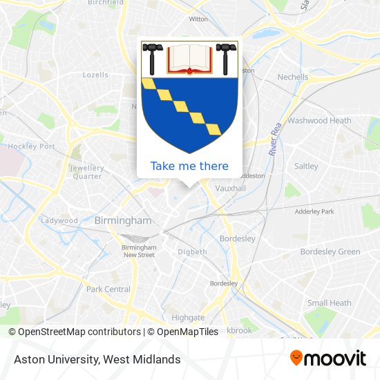 Aston University map