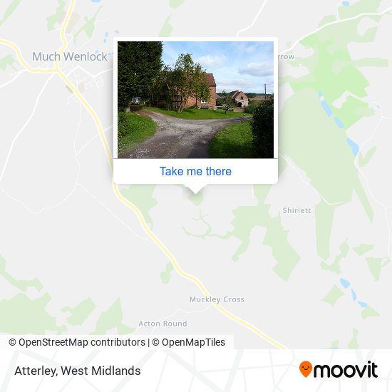 Atterley map
