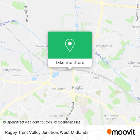 Rugby Trent Valley Junction map