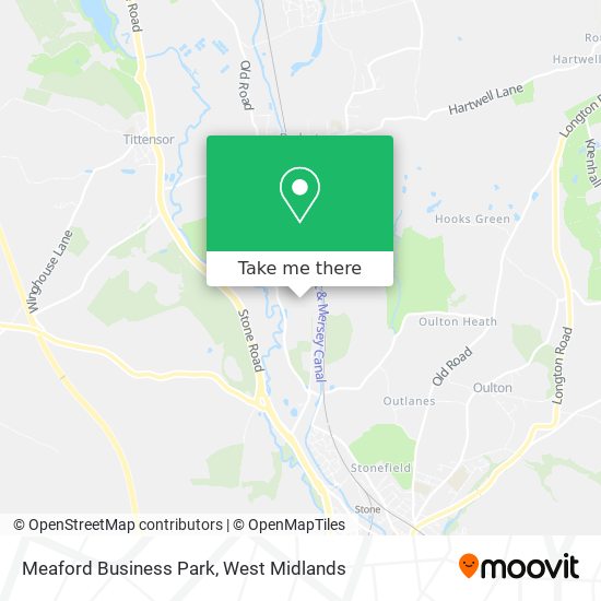Meaford Business Park map