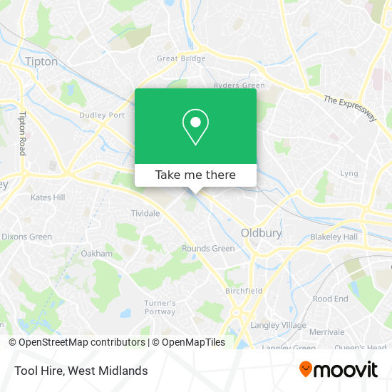 Tool Hire map