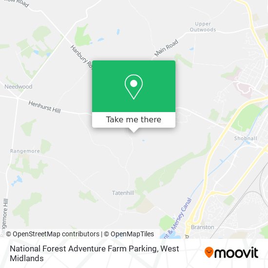 National Forest Adventure Farm Parking map