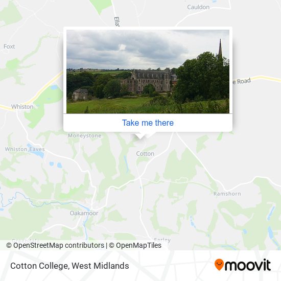 Cotton College map