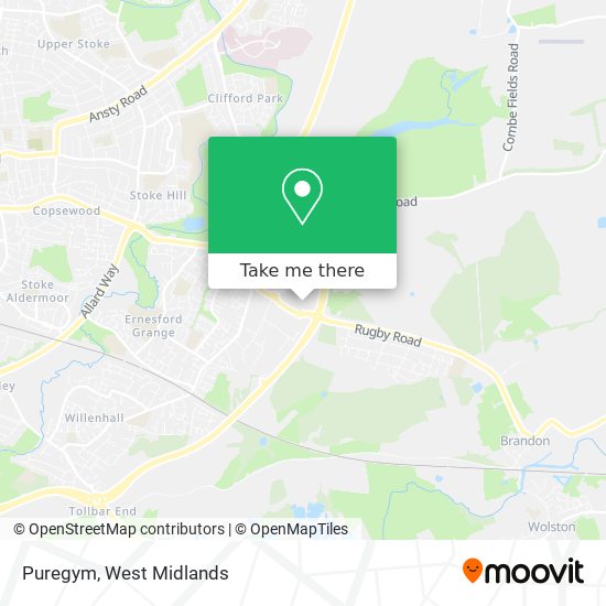 Puregym map