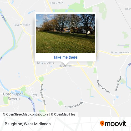 Baughton map