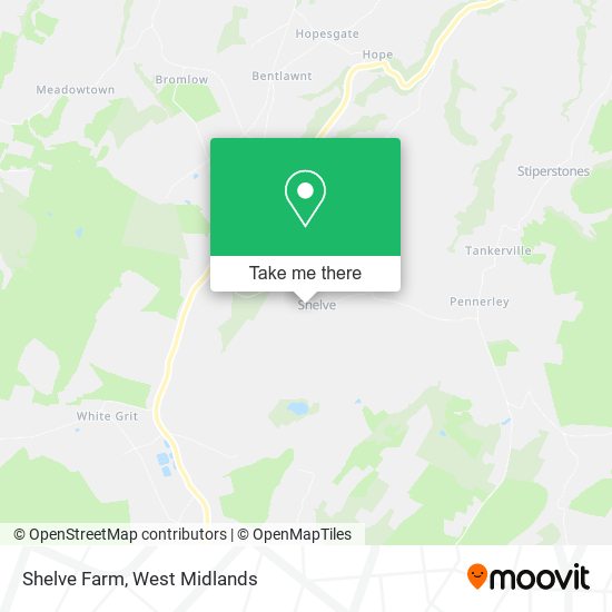Shelve Farm map