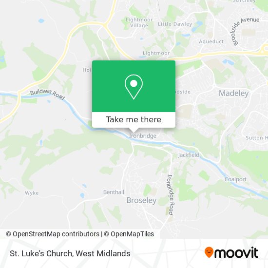 St. Luke's Church map