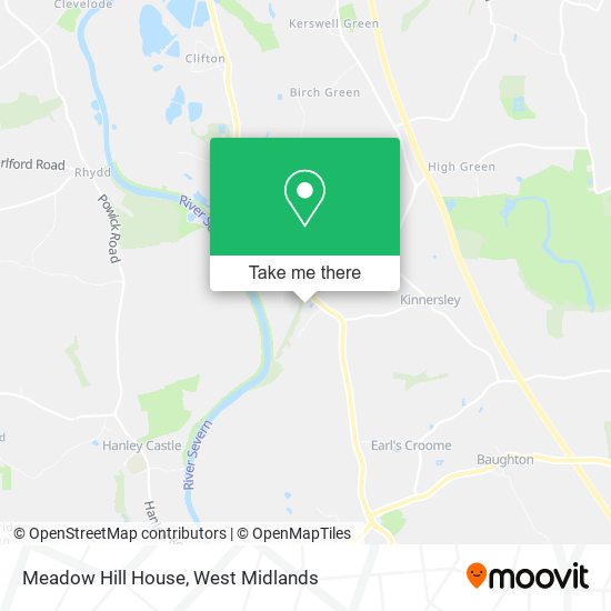 Meadow Hill House map
