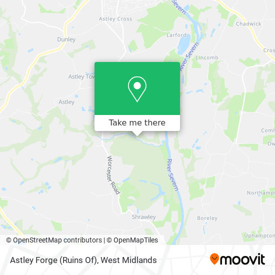 Astley Forge (Ruins Of) map