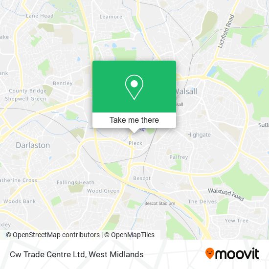 Cw Trade Centre Ltd map