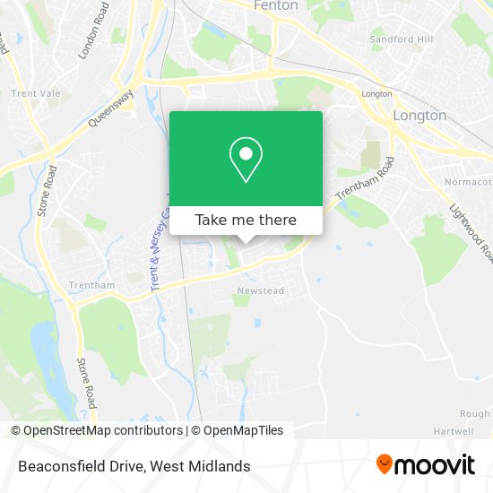 Beaconsfield Drive map