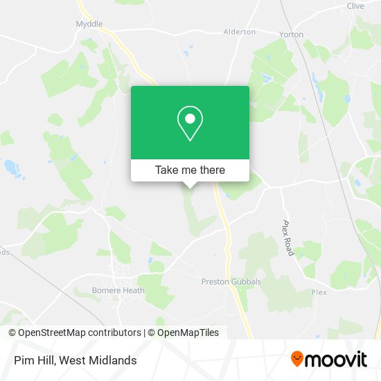 Pim Hill map