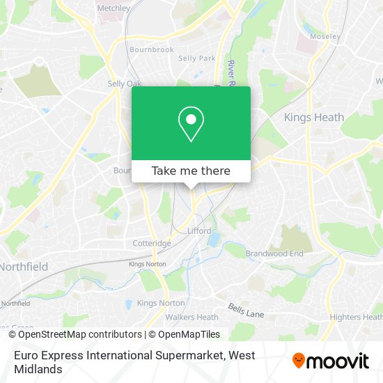 Euro Express International Supermarket map