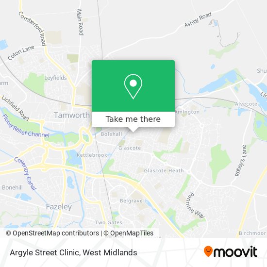Argyle Street Clinic map