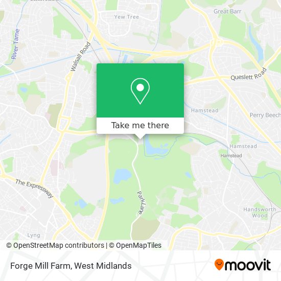 Forge Mill Farm map
