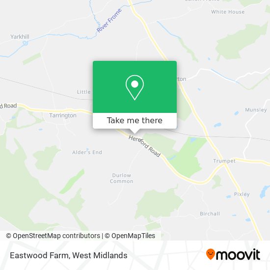 Eastwood Farm map