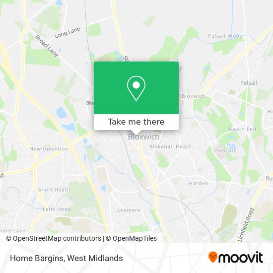 Home Bargins map