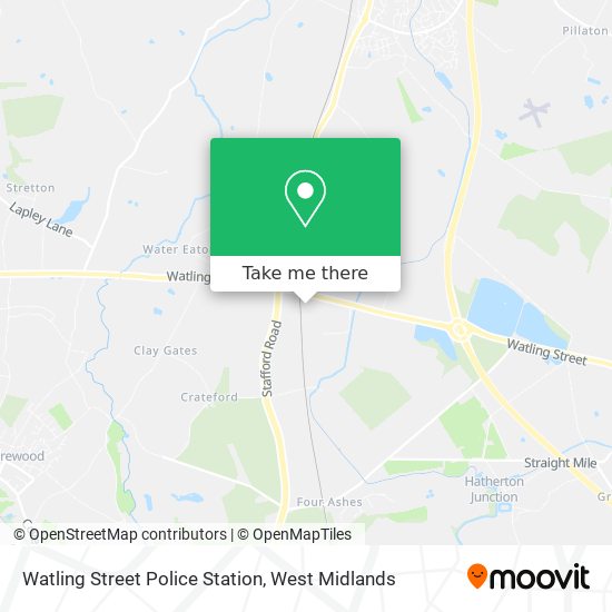 Watling Street Police Station map