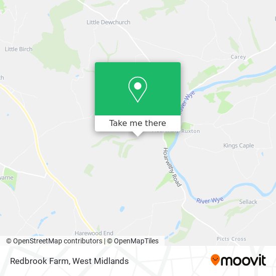 Redbrook Farm map