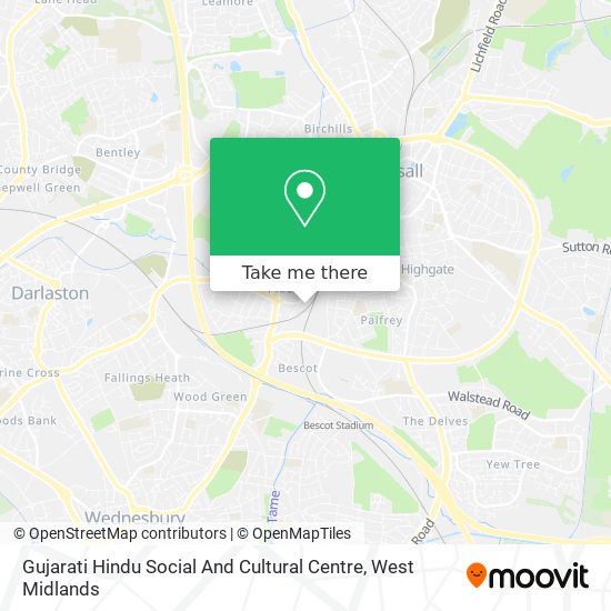 Gujarati Hindu Social And Cultural Centre map