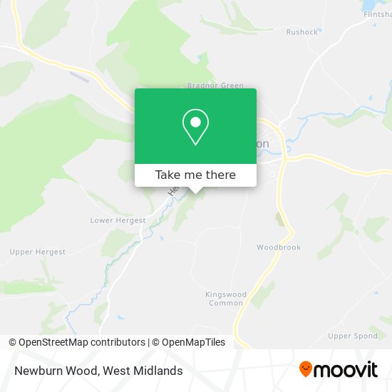 Newburn Wood map