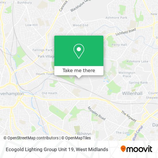 Ecogold Lighting Group Unit 19 map