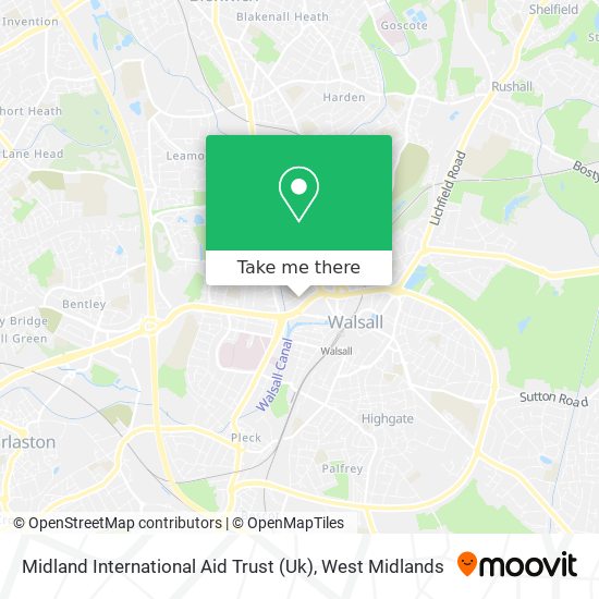 Midland International Aid Trust (Uk) map