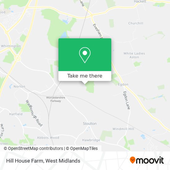 Hill House Farm map
