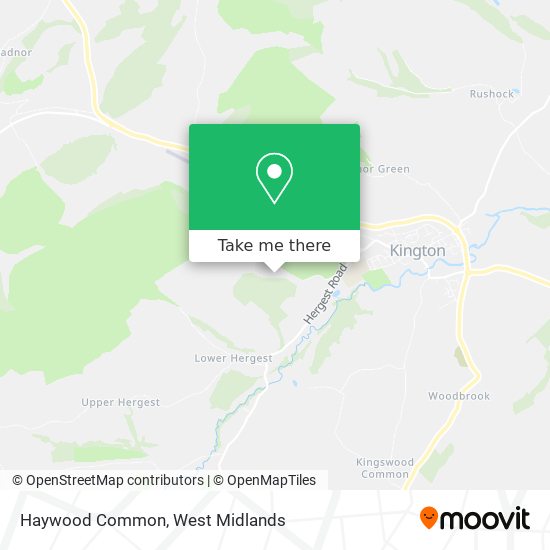 Haywood Common map