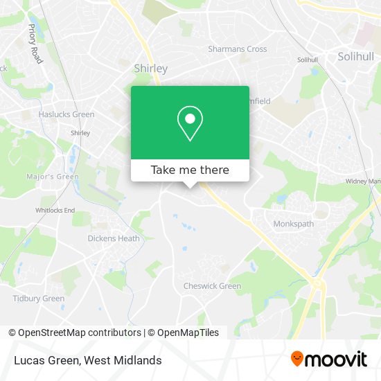 Lucas Green map