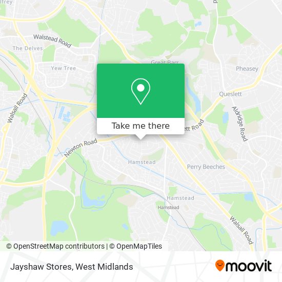 Jayshaw Stores map